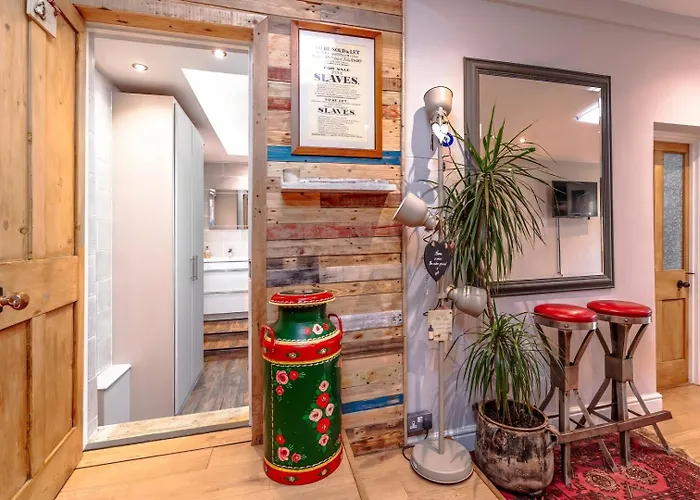 Appartement Garden Flat With Private Sauna And Wood Burner *